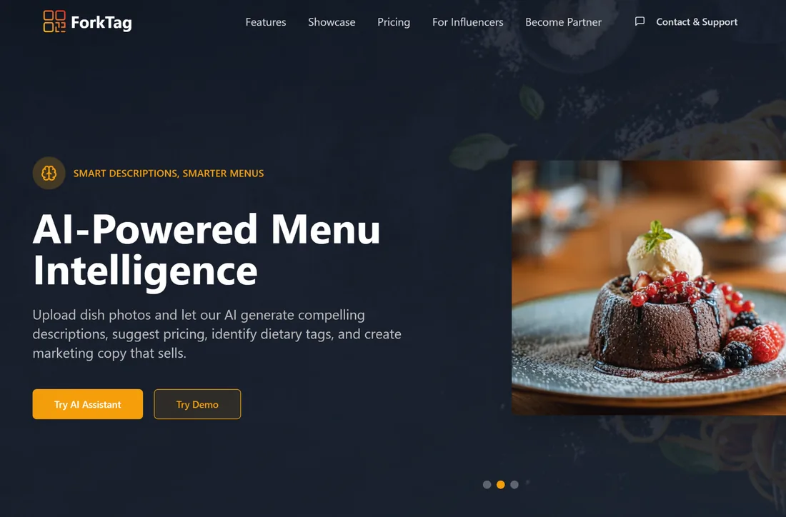 Digital Menu Platform
