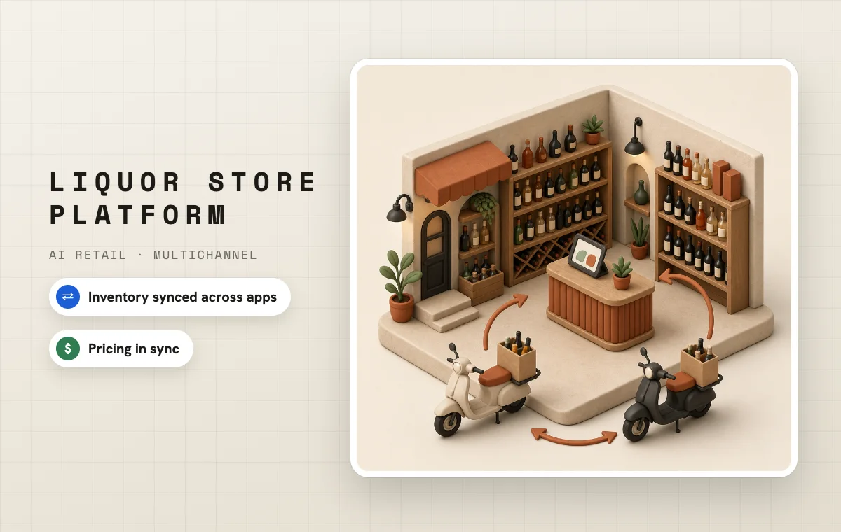 Liquor Store eCommerce Smart Platform