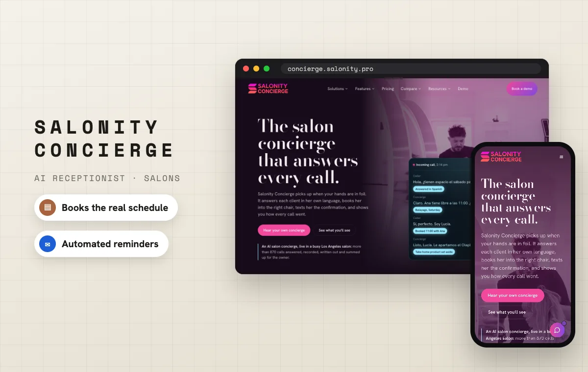 Salonity Concierge