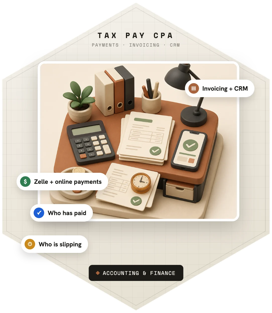 Tax Pay CPA Firm — illustration